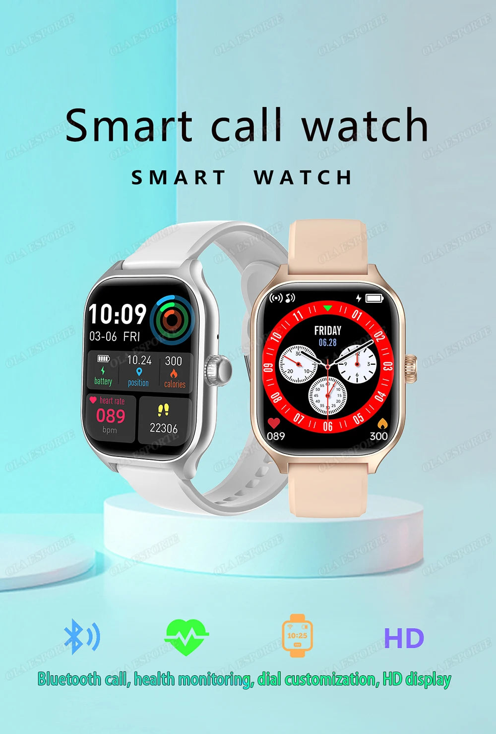 HD Bluetooth Smart Watch