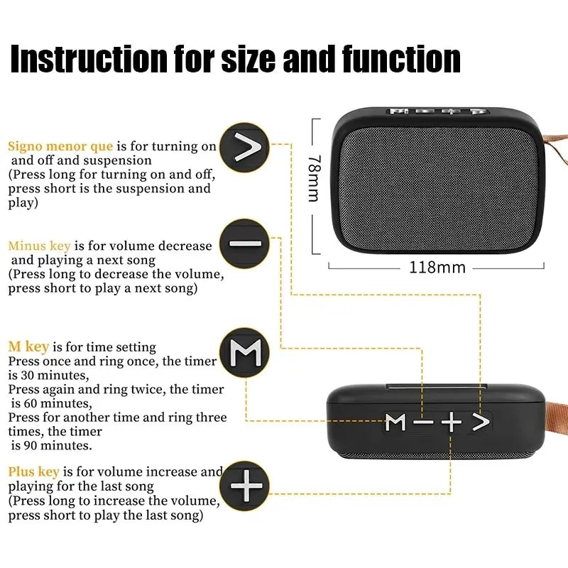 Oxford Mini Bluetooth Speaker