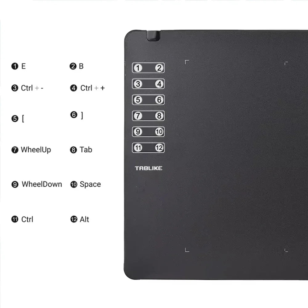 TABLIKE Pro Drawing Tablet