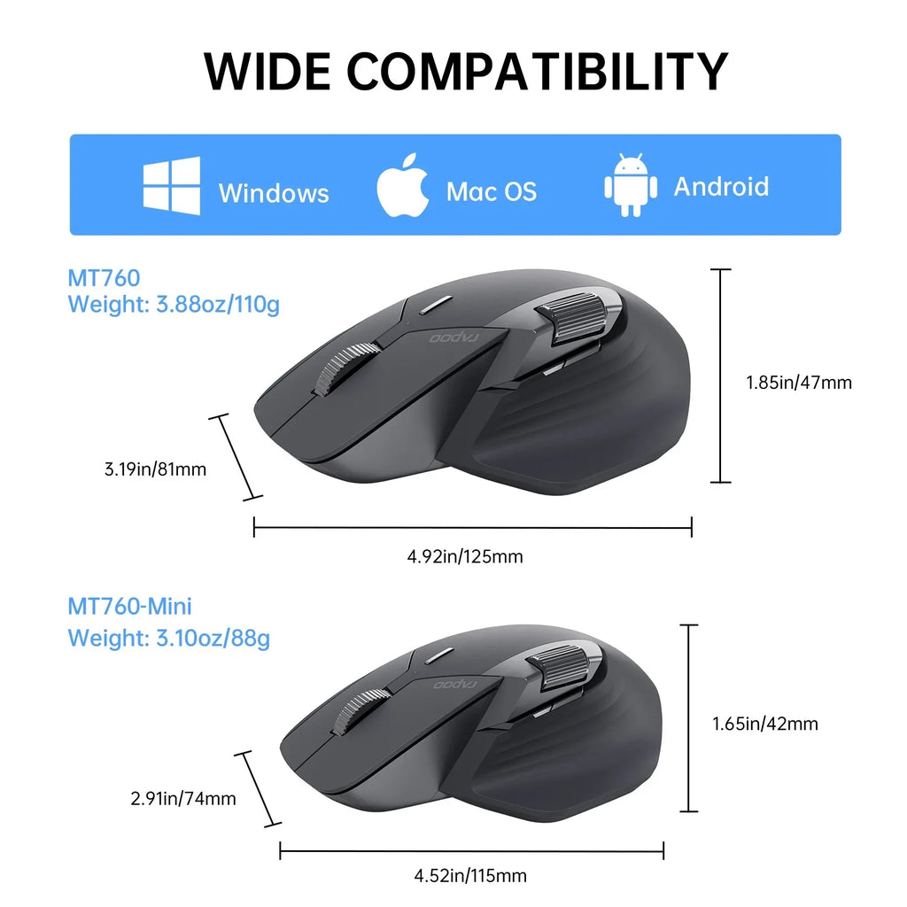 Rapoo MT760 Wireless Mouse